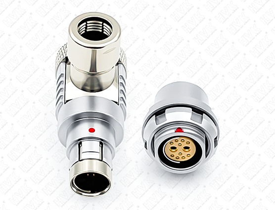 推拉自锁航空插头